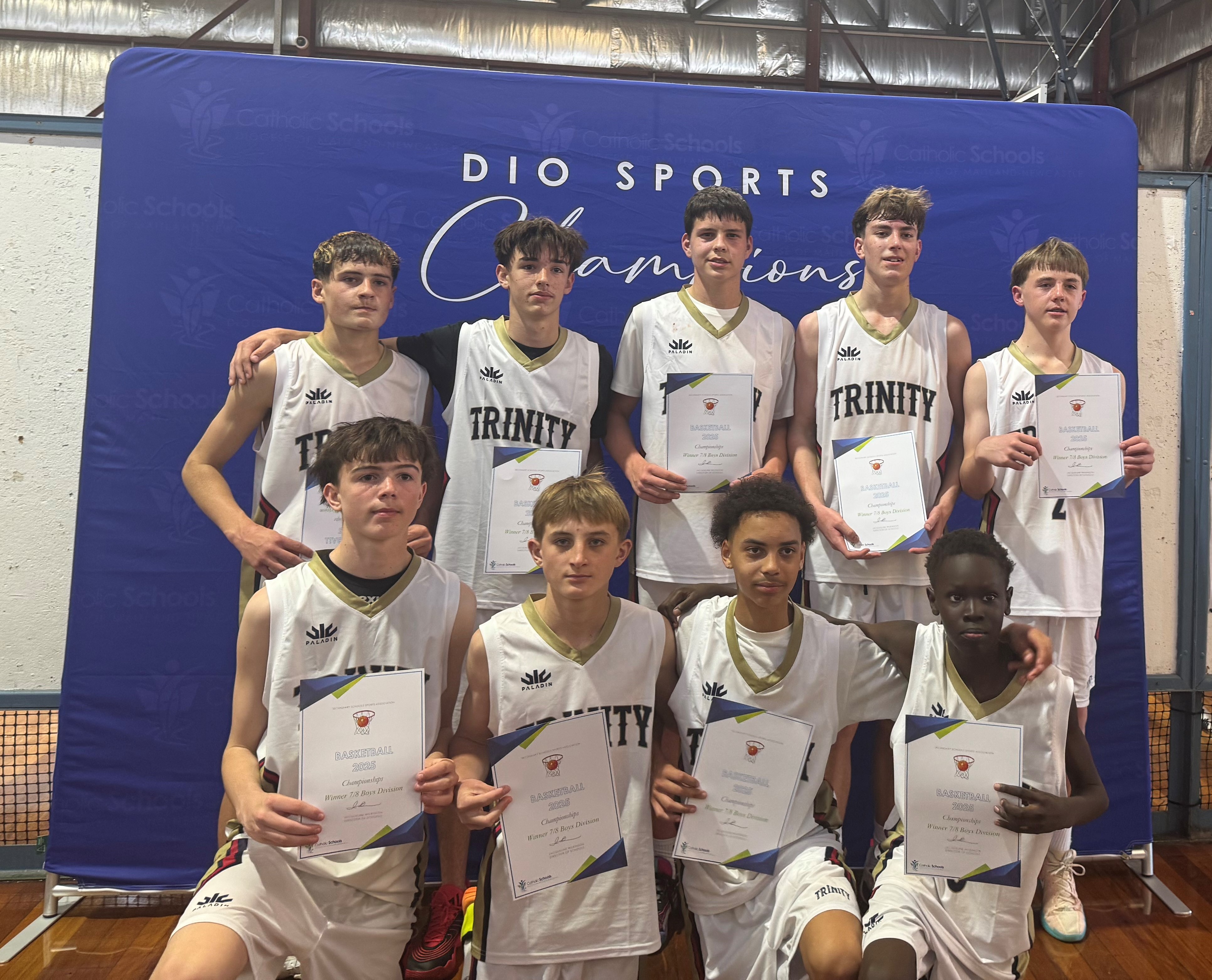Jnr Boys Winners TC Adamstown
